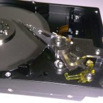 WD200EB HDD inside look and head