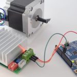 NEMA23 stepper motor 23HS22-2804S (2.8A) + TB6600 (4.5A) @ 12V