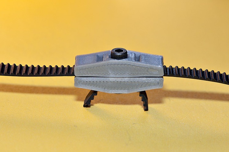10M Black Open Timing Belt with Open Belt Clip Open-End Timing Belt Openbuilds Belt Clamp for 3D Printer